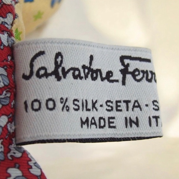 Salvatore Ferragamo Silk Plush Charm ππ°π - Picture 14 of 17